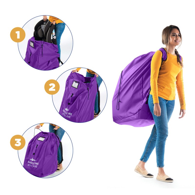 Car Seat Travel Bag Backpack for Gate Check Bag –
