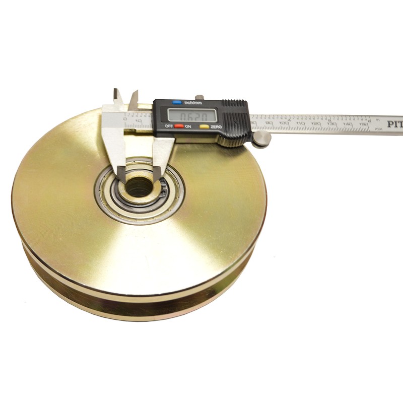 6" V Groove Wheel with Double Bearing Sliding Gate 5000