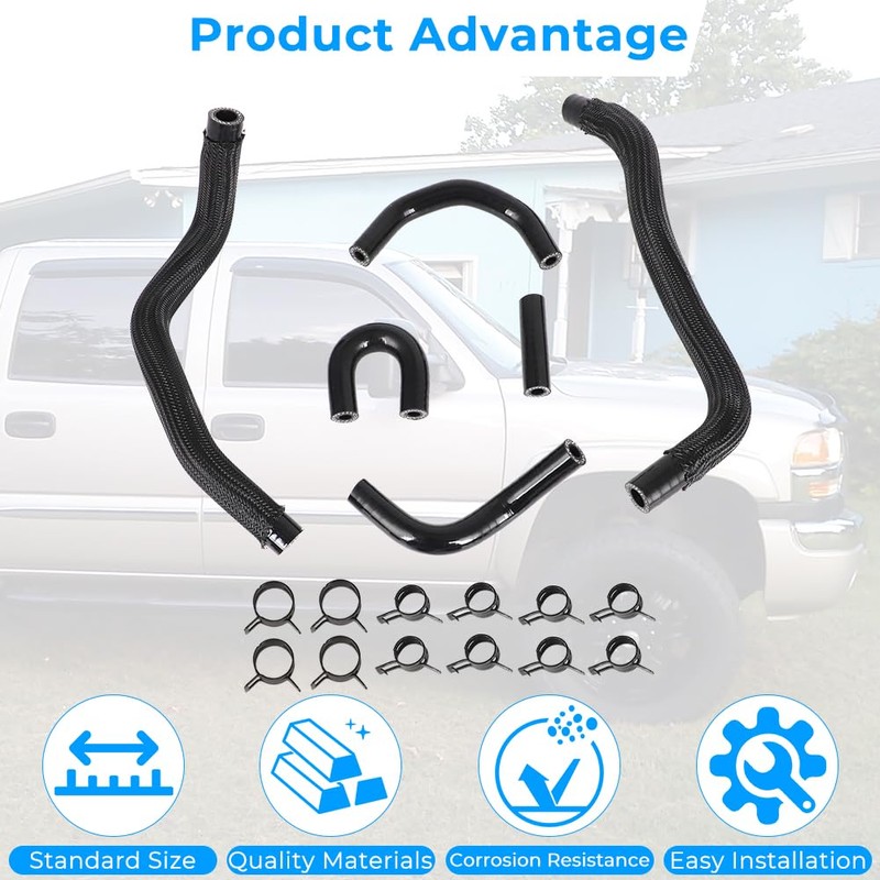 WIKIBB For Deluxe LLY Duramax 2500/3500HD Low Pressure Fuel Line