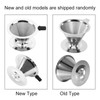 SOULONG Stainless Steel Coffee Dripper Pour Over Coffee Filter Cup