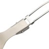 EUBEISAQI Folding Camping Spork,Lightweight Metal Portable Reusable Flatware Fork -