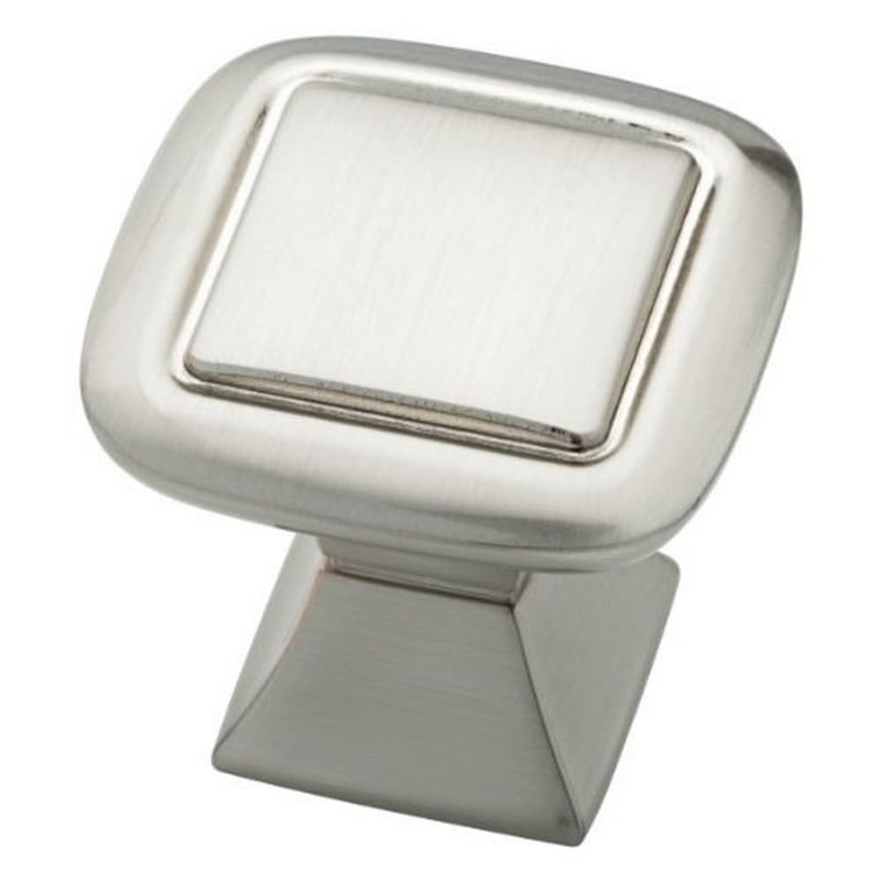 Liberty P20327-SN-C 32mm Square Kitchen Cabinet Hardware Knob with Square