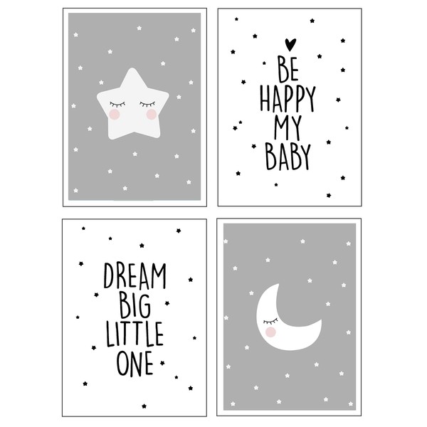 4Good Epictures Cute Nursery Pictures in Different Designs for Boys