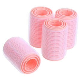 Baluue 12pcs Self Grip Jumbo Hair Rollers Salon Curler Heat Hair Roller Clips for Curls