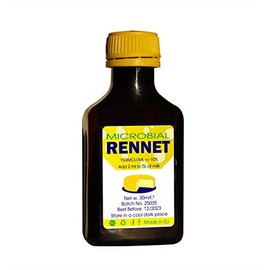 rennet ideal Microbial Liquid RENNET Ideal Coagulant 30ml add 2ml per 1 gallon of milk