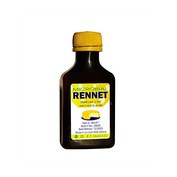 rennet ideal Microbial Liquid RENNET Ideal Coagulant 30ml add 2ml