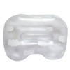 Relax Bath Pillow, Cloud Pattern, Suction Cup Included, Made in