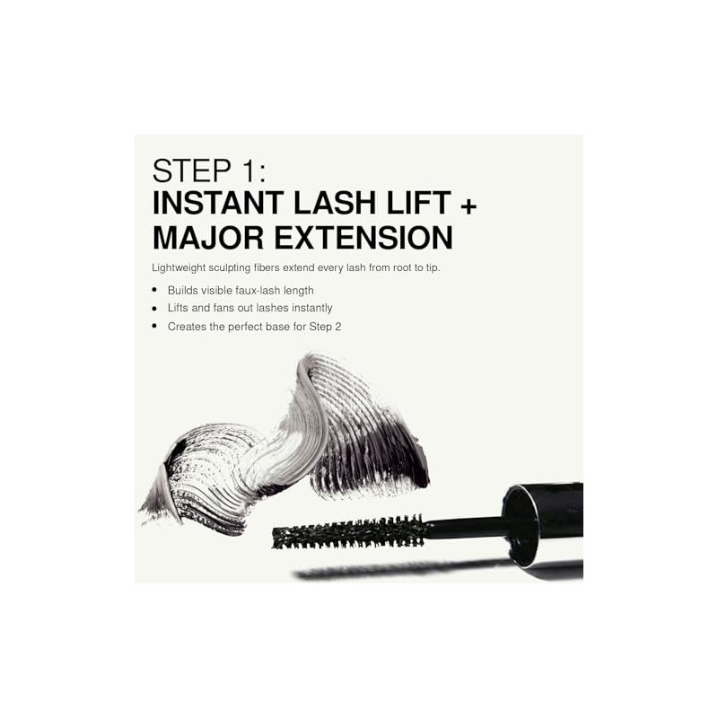 Palladio Double Agent Lash Extender Undercover Fiber Booster Mascara, sistema