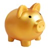speed mao Cute Pig Coin Bank PVC (Large, Gold)