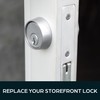 Summit DOORWARE Mortise Cylinder Hook Bolt with Keys | Adam