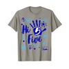 Hi Five Boy 5 Years Old Blue 5th Birthday Family