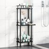 HapiRm Standing Corner Shower Caddy - 3 Tier Corner Shower