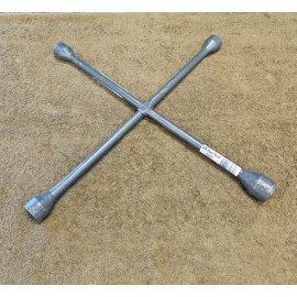 Ken Tool 4-Way Star Lug Nut Tire Wheel Wrench Tool 35662 3/4" 13/16 7/8 17mm 18"