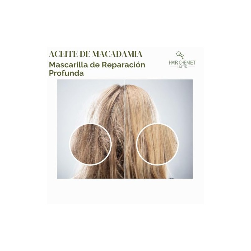 Hair Chemist Macadamia Oil Deep Repair Masque Net Wt. 8