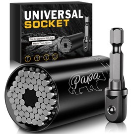 Dad Gifts for Dad Papa Grandpa Father Men Him, Stocking Stuffers for Adults Dad Universal Socket Tools Gifts for Christmas Fathers Day from Daughte Son Wife Kids, Christmas Gifts Tools Socket Set