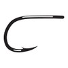 Gamakatsu Black Glo Bug 2X Strong Fly Hook, 100 Pack,
