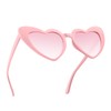 Pink Heart Shaped Sunglasses - Cat Eye Glasses for Girls
