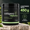 Met 5 Colágeno Hidrolizado con Matcha Sabor Vainilla, 450 gr