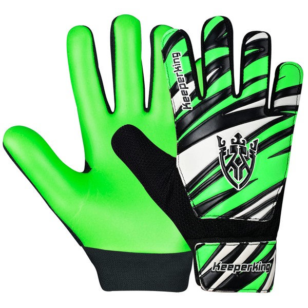 Keeperking Goalkeeper Gloves Kids Junior Football Gloves Football Player Gloves