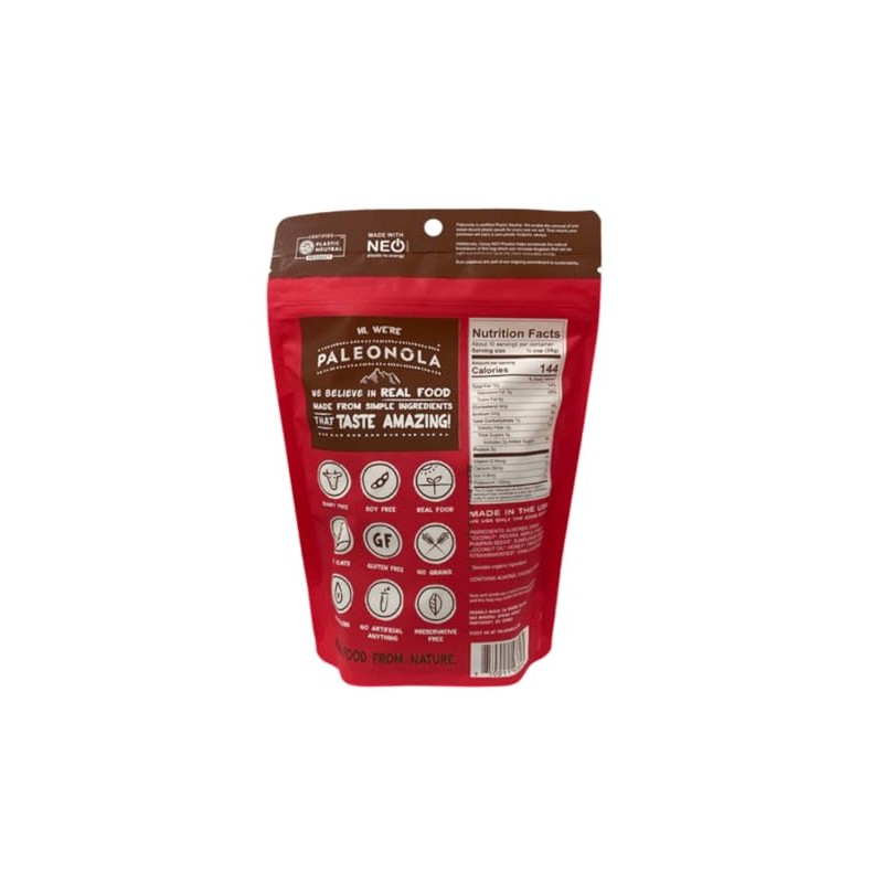 Paleonola – Grain Free Granola Strawberry Flavor – Non-GMO, Grain,