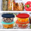 Sophico 4 Cup Round Silicone Storage Cover Lids Replacement for