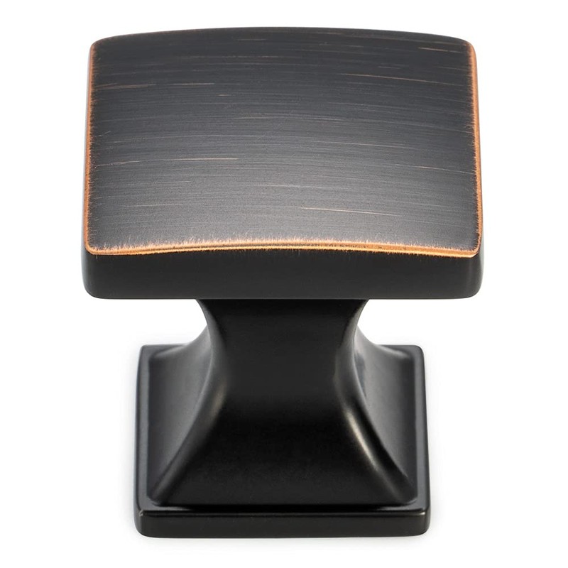 KOOFIZO 10 Pack Small Oil Rubbed Bronze Cabinet Knobs Rubbed