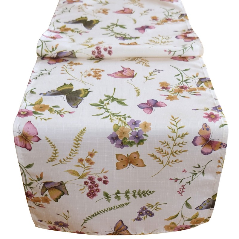 texpot Tablecloth 100 x 140 cm Print Butterfly Spring Tablecloth