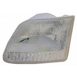 Left Headlight Assembly Compatible With Ford F-150 2003 2002 2001 2000 1999 1998 1997 P-3274937