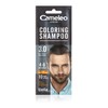 Cameleo Men – Färbendes Shampoo – Dunkelbraun – Haare, Bart, Schnurrbart – Erfrischt – Hält 4 bis 6 Haarwäschen – Einfache und schnelle Anwendung – Walnussextrakt – 15 ml