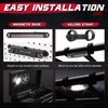 OFFROADTOWN UTV Dome Light Universal Roll Bar Mount Dome LED