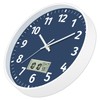 Foxtop Digital Wall Clock with Time, Day of Week and