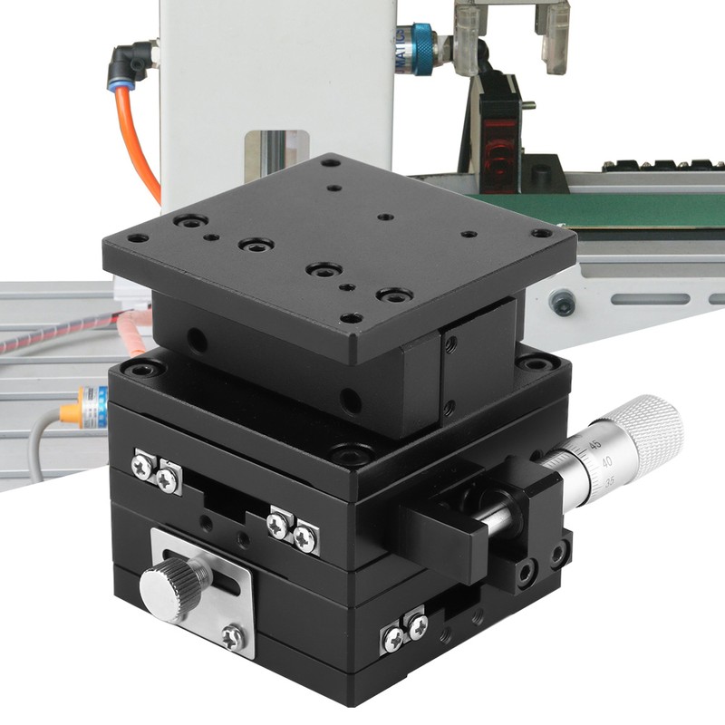 SEMXYZ-60 XYZ Micrometer Trimming Platform Linear Stage Bearing Tuning Sliding