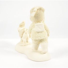 Department 56 Snowbabies “Dog Days of Winter” Porcelain Figurine, 4.5”, White