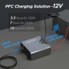 EDECOA Smart AC to DC Battery Charger 12V 30A Power