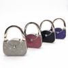 ROFLYER Handbag Shape Design Metal Foldable Purse Bag Hook Table