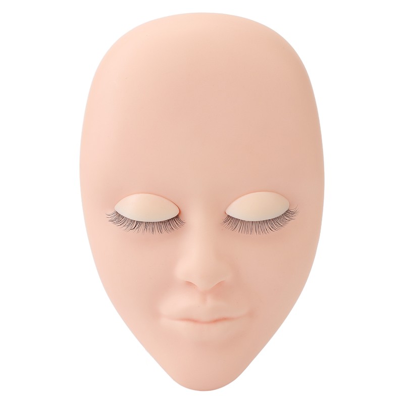 3pcs Eyelash Mannequin Head Lash Extension Training Practice Head with