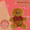 SRV Hub Brown Large Gingerbread Man