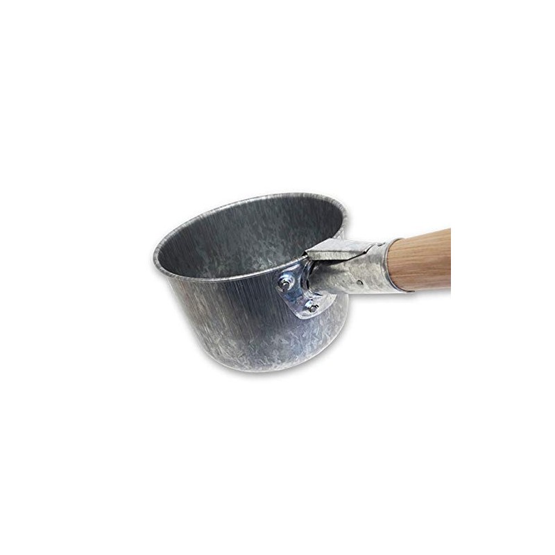 Galvanized Iron Ladle, No. 15, 0.8 gal (2.5 L)