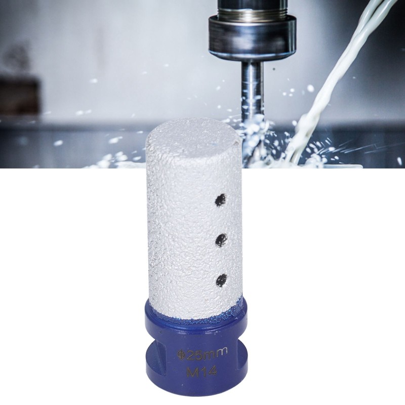 Diamond Finger Bit Vacuum Brazing Welding Milling Cutter M14 Thread
