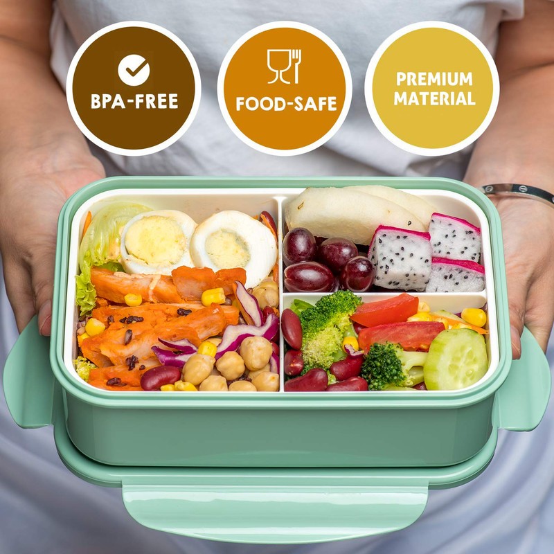 LOVINA Bento Boxes for Adults - 1100 ML Bento Lunch