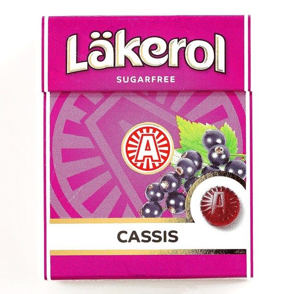 Lakerol Cassis Black Currant 24 Pack by Lakerol