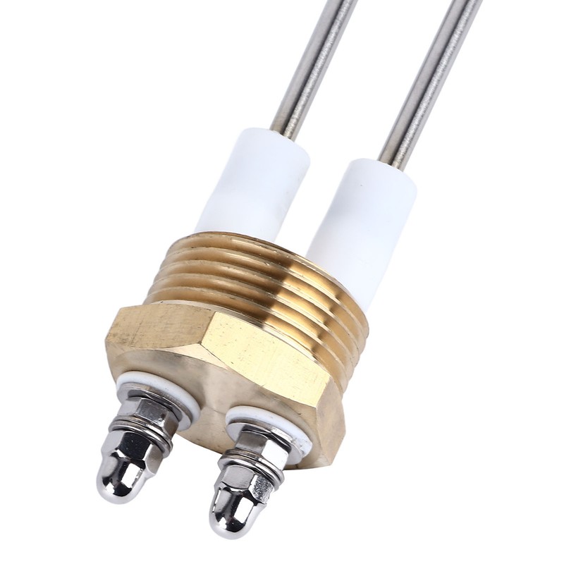 Water Level Electrode Probe 2 Pin PTFE Insulation Brass Stainless
