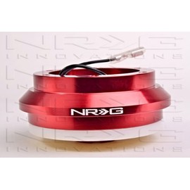 NRG Short Steering Wheel Hub Adapter (Boss) Kit - RED - New - Part # SRK-130H-RD2 - Compatible With 96+ Honda Civic