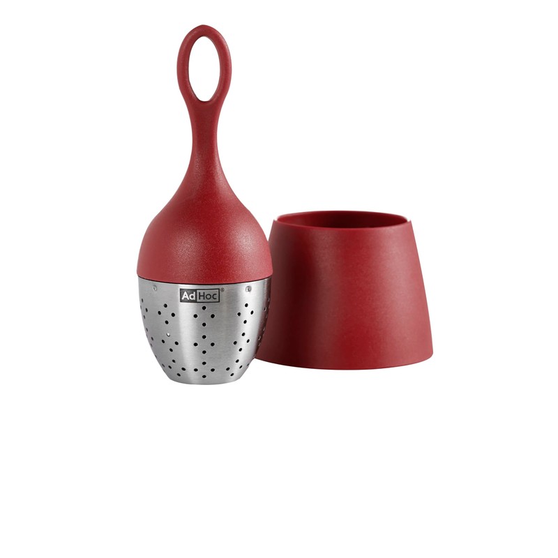 AdHoc INADHOC-TE09, Inoxidable, Rosso, Taglia Unica