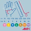 Med-Comfort Apple Nitrile Gloves, Apple Green, Size L, Powder-Free, Nitrile