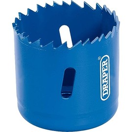 Draper 41083 Expert HSS Bi-Metal Holesaw Blade, 57mm, Blue