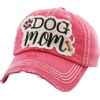 KBV-1140 HPK Dog Cat Mom Dad Theme Womens Baseball Cap