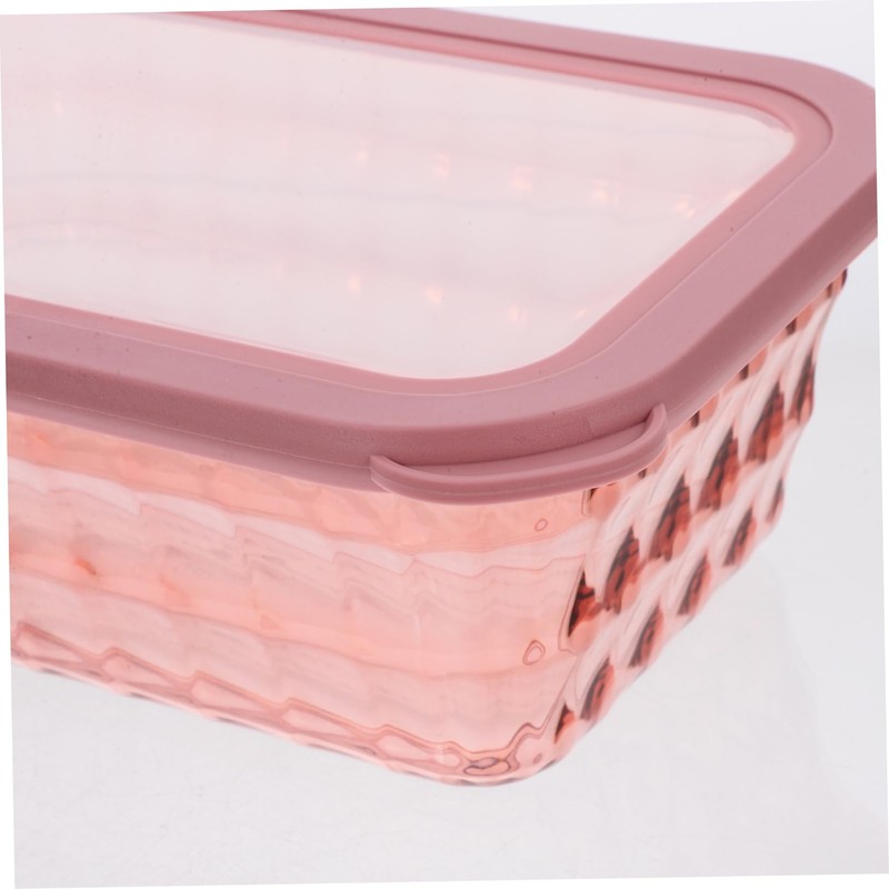 CHILDWEET Versatile Kitchen Storage Box Crisper Lunch Box 3pcs Airtight