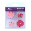 Pink Daisy Collection Sugar Decorations - 14 Pack