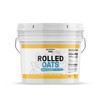 Unpretentious Rolled Oats, 1 Gallon Bucket, Old Fashioned Oats, Good